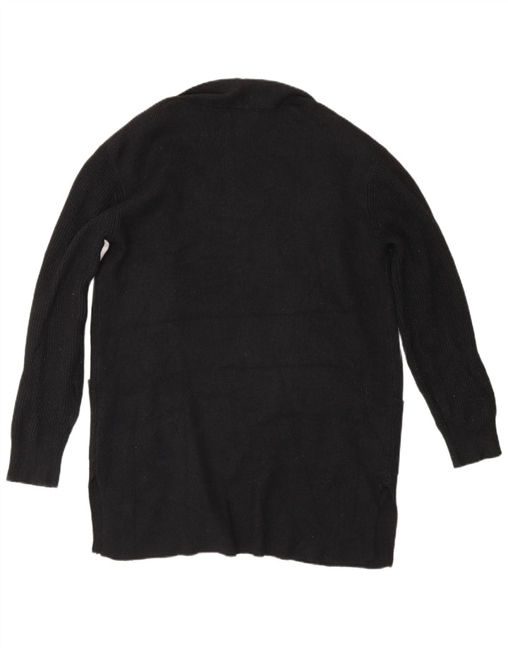 Marks & Spencer Pull cardigan long pour femme UK 10 Small Noir