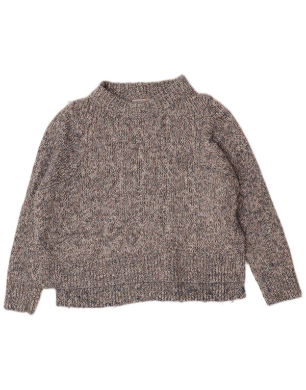 Cos Pull à col roulé pour femme Coupe décontractée UK 6 XS Gris moucheté