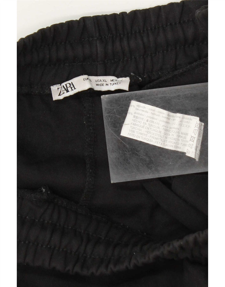 Zara Short Sport Homme XL Noir Coton