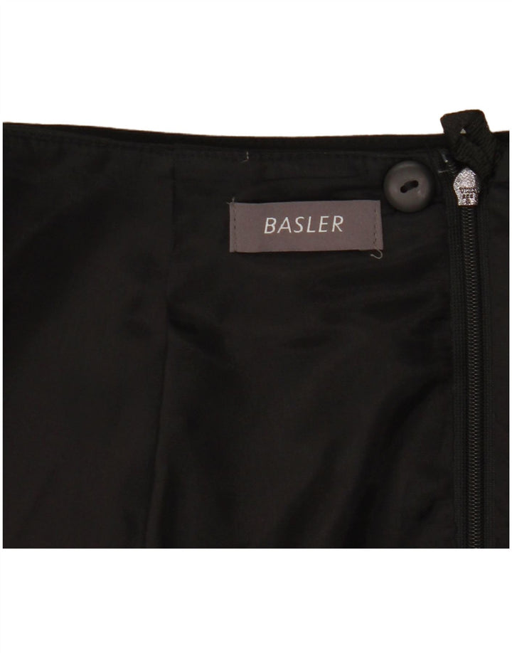 Basler Femmes Jupe Droite W28 Moyen Noir