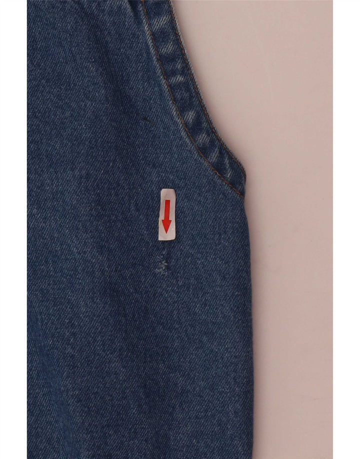 Marcel Clair Gilet en jean pour homme UK 40 Large Bleu Coton