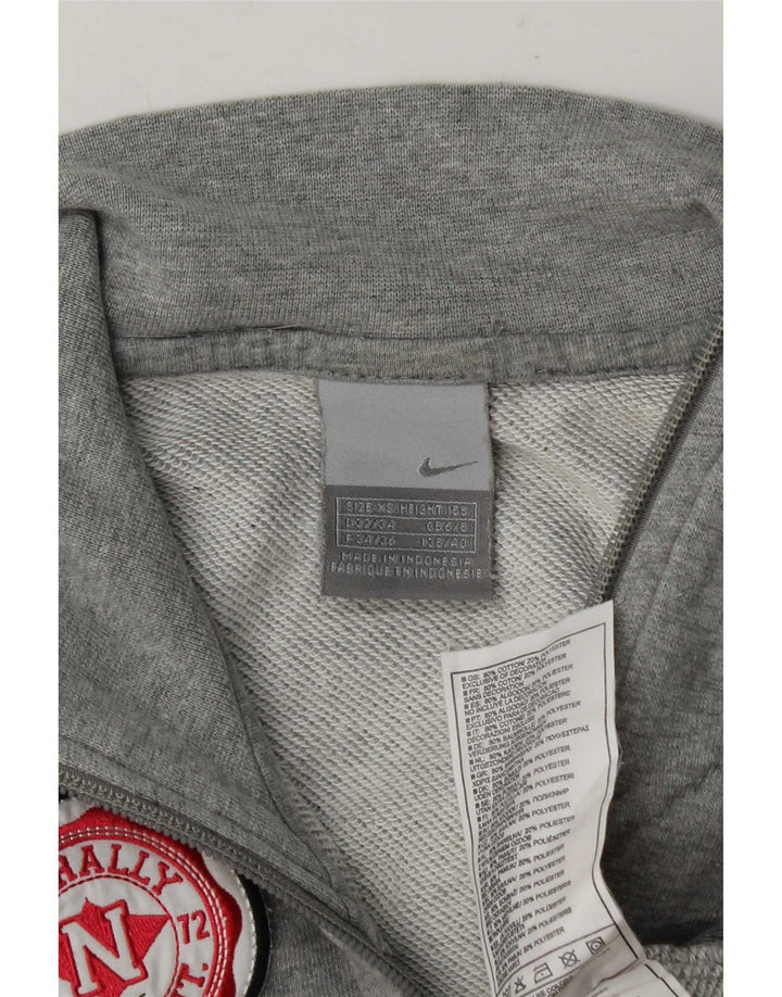 Nike Veste de survêtement pour femme UK 6/8 XS Gris Coton