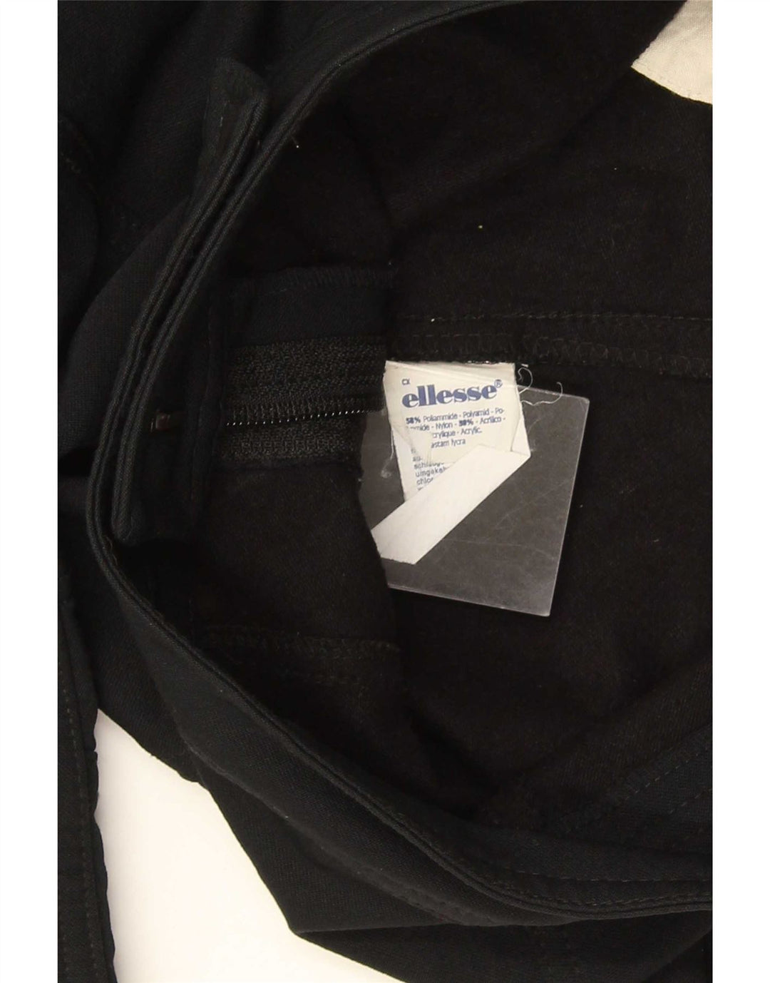 Pantalon de ski Ellesse Femme W26 L29 Noir Polyamide