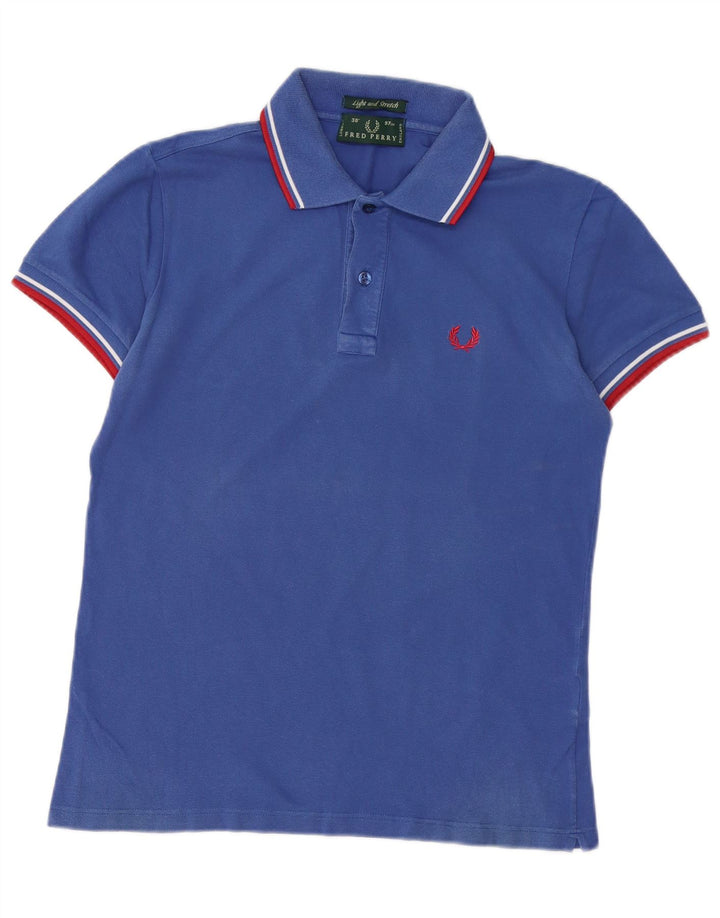 FRED PERRY Polo Homme Petit Bleu