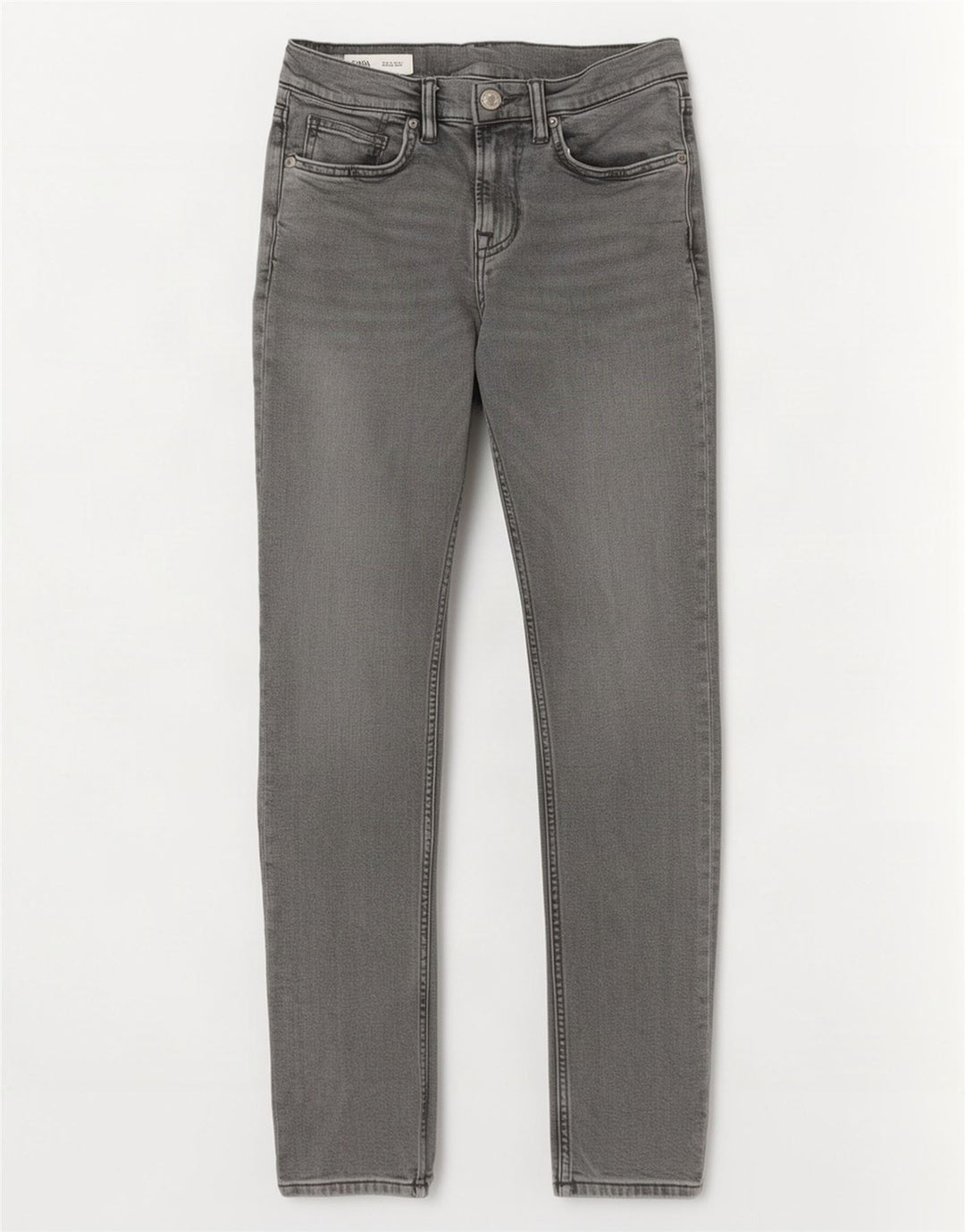 Zara Jean Slim Homme EU 36 XS W29 L30 Gris