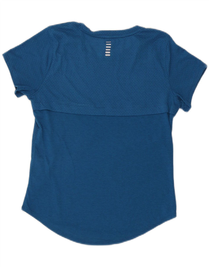 UNDER ARMOUR T-Shirt Femme UK 44 Bleu Moyen Polyester