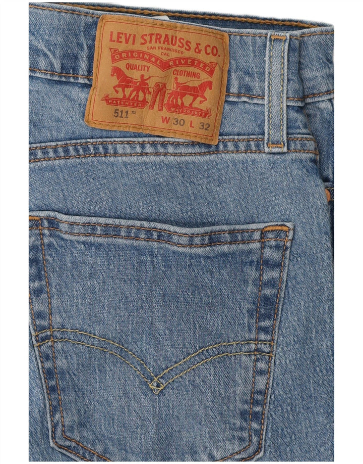 Levi's Jean Slim 511 Homme Bleu W30 L32 Coton