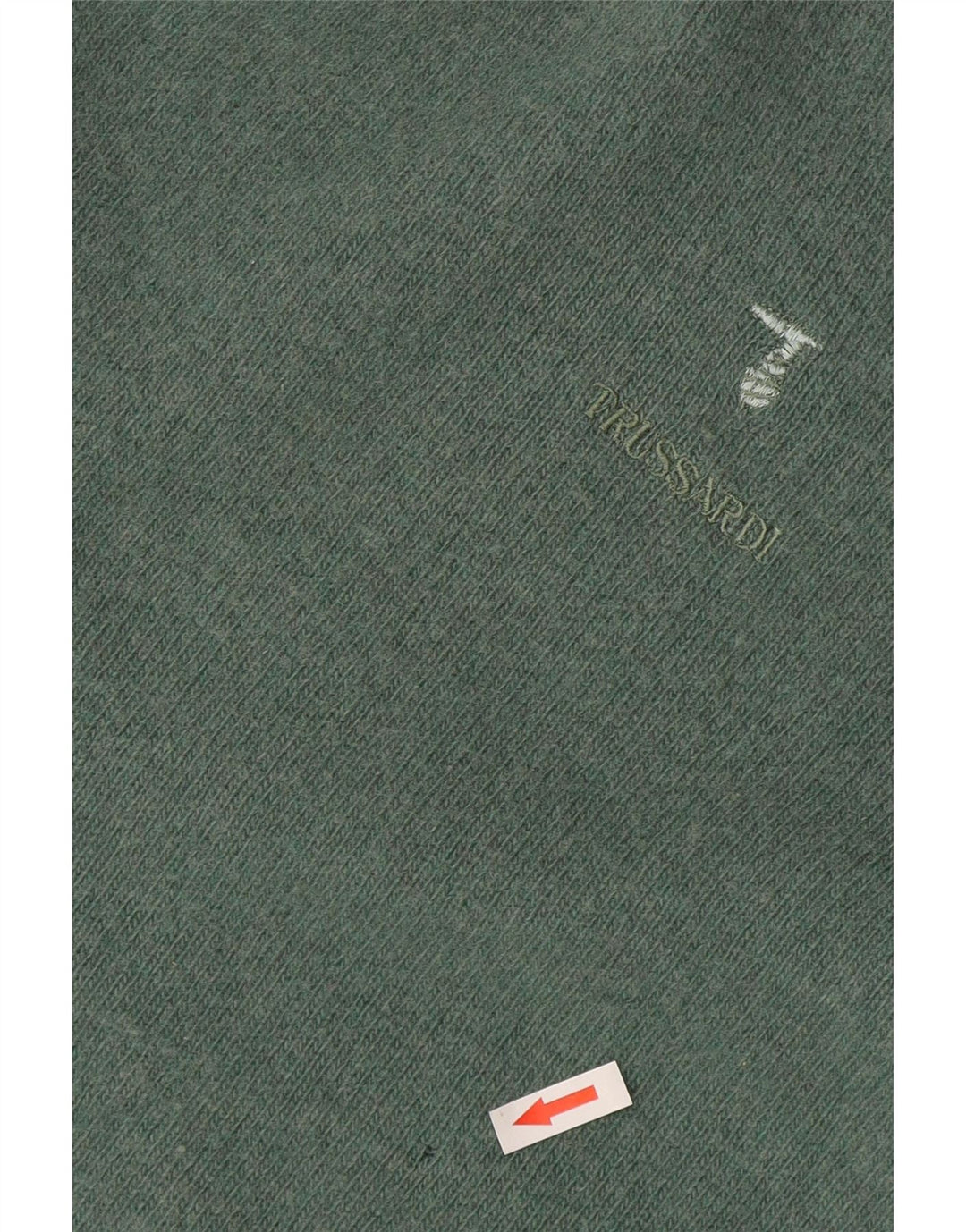 Trussardi Pull Col Roulé Laine Vert Moyen |