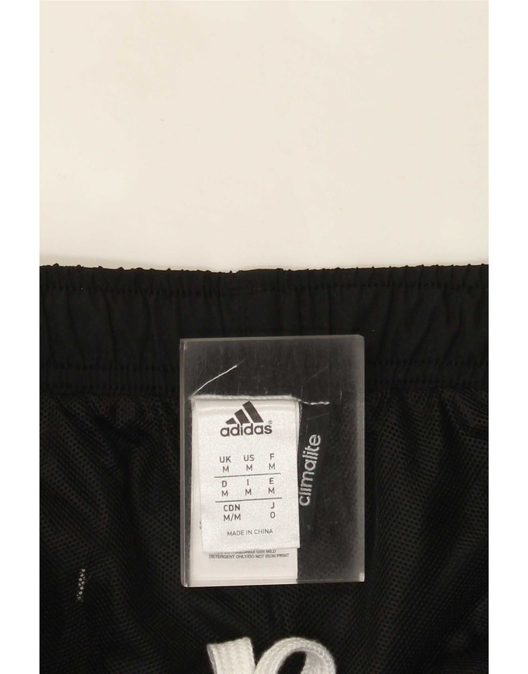Adidas Short de Sport Climalite Graphic Homme Noir Moyen Polyester