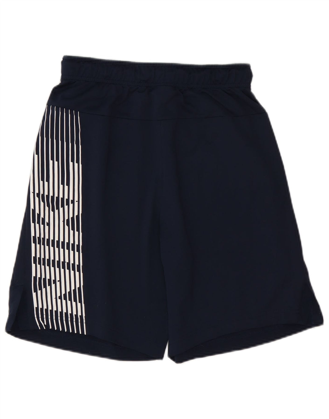 Short de sport Nike Dri Fit Graphic pour hommes, petit, bleu marine, en polyester