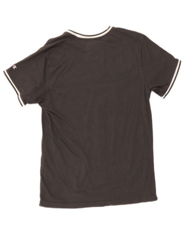 Champion T-Shirt Graphique New York University Homme Petit Gris Coton