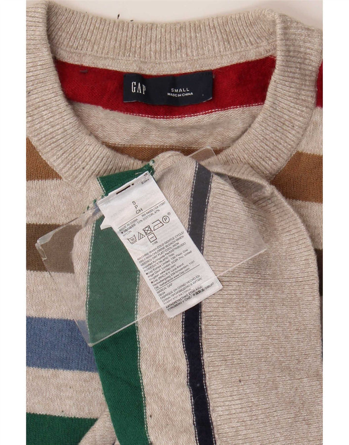 Gap Pull col rond homme petit coton rayé multicolore