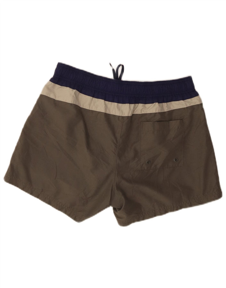 Fila Short de Bain Graphique Homme Petit Gris Polyester Colorblock