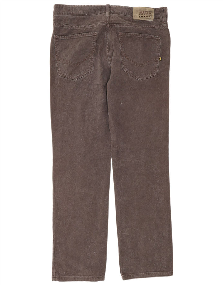 Rifle Jean droit homme W33 L30 gris coton