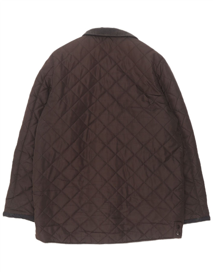 Pierre Cardin Veste matelassée pour homme UK 44 2XL Marron Polyester