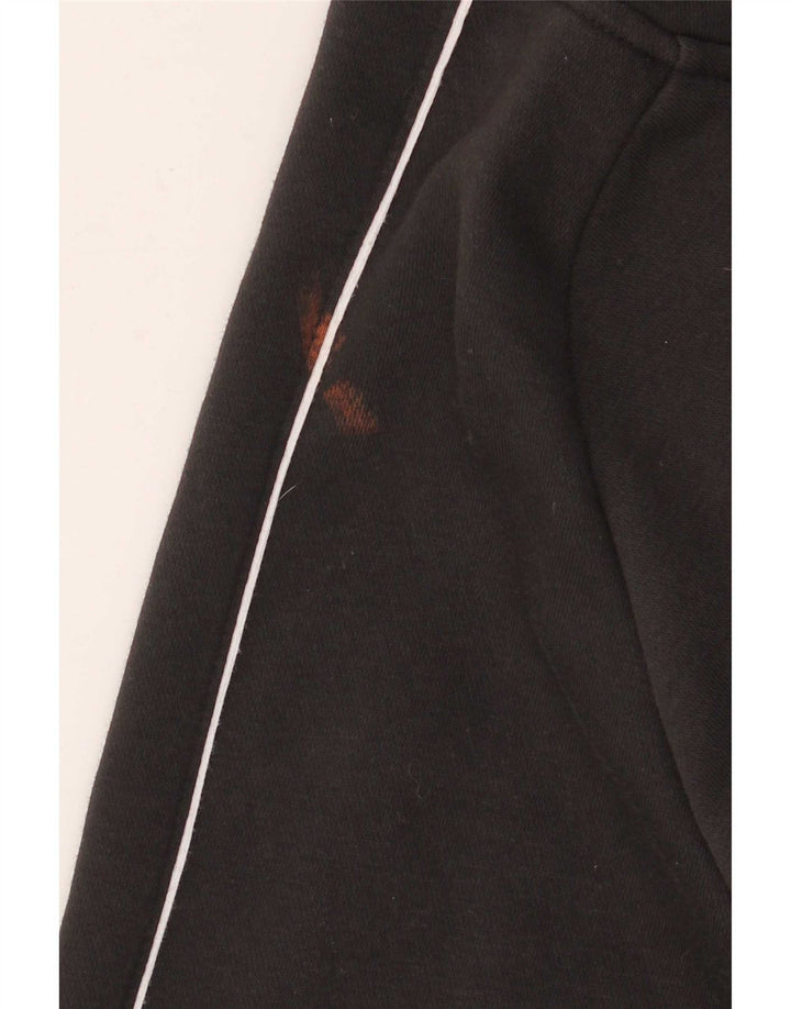 Adidas Pull à capuche pour homme en coton noir moyen