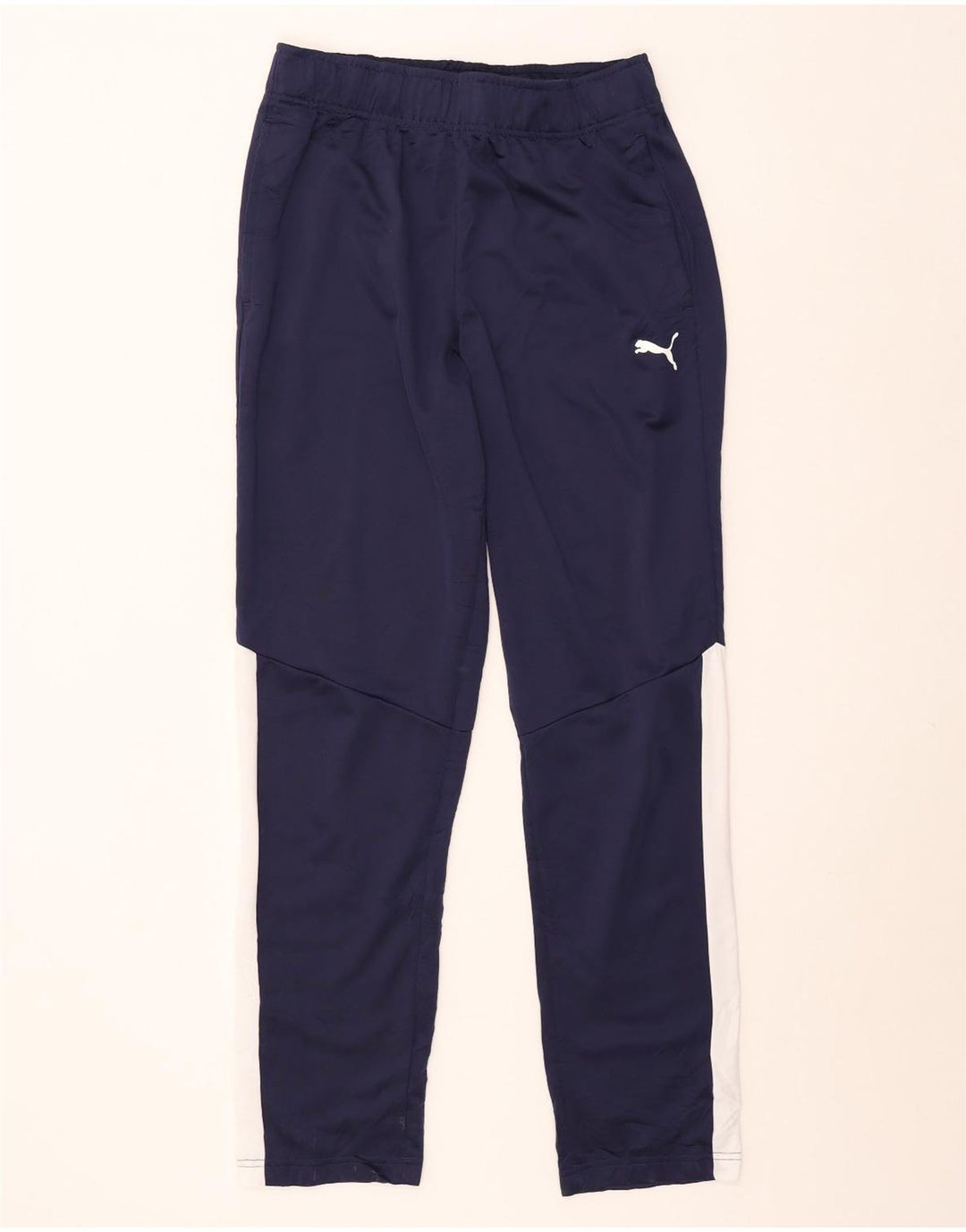 Puma Pantalon de Survêtement Homme Large Bleu Marine Colourblock