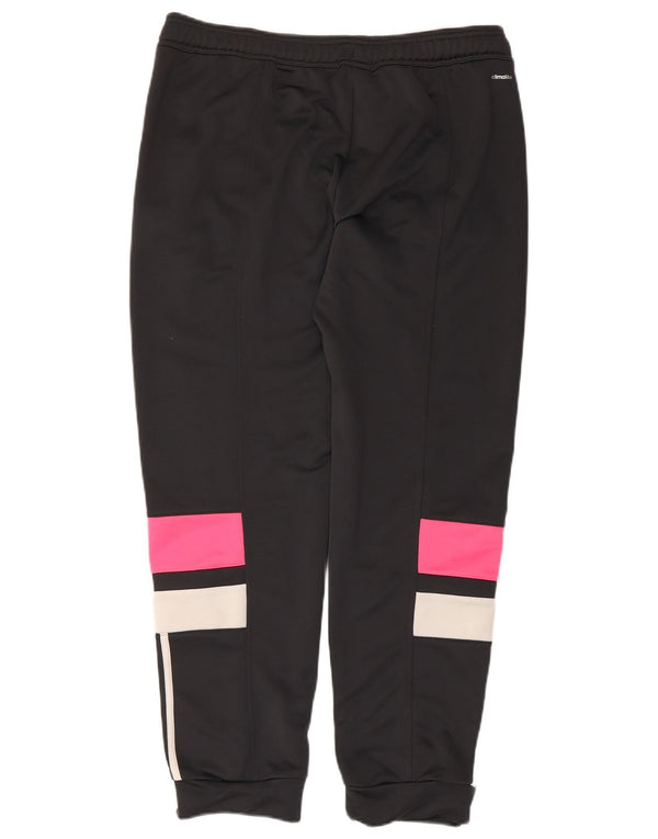 Adidas Climalite Survêtement Pantalon Joggers UK 16/18 Large Noir
