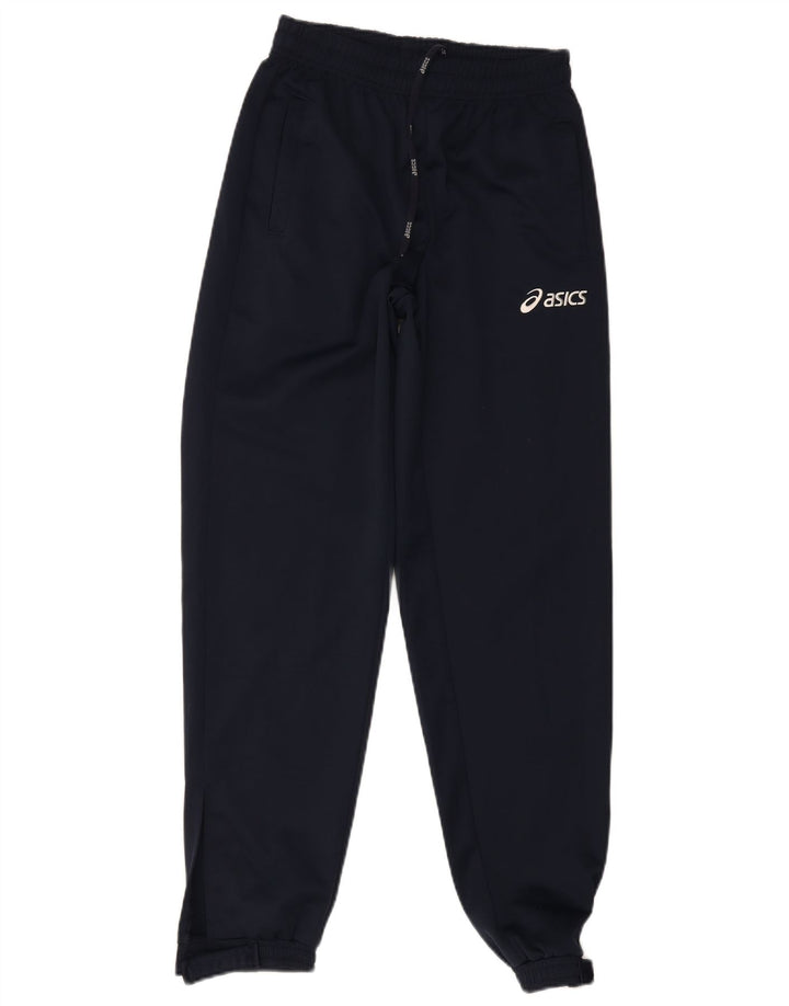 Asics Pantalon de survêtement homme Joggers petit bleu marine polyester
