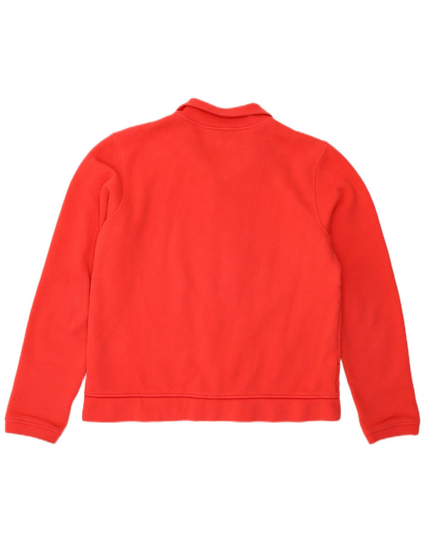 Adidas Veste de survêtement pour femme UK 16 Large Rouge Coton