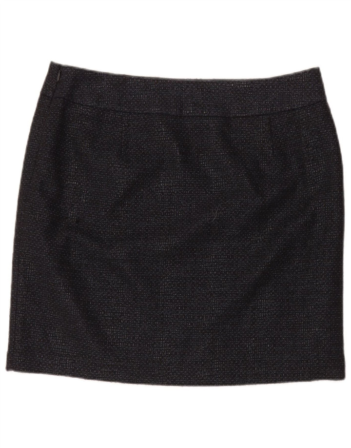 Phase Eight Mini jupe femme UK 14 Large W34 coton noir