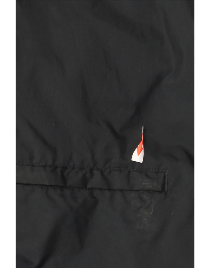 Champion Veste de pluie à capuche pour homme UK 42 XL Noir Polyamide
