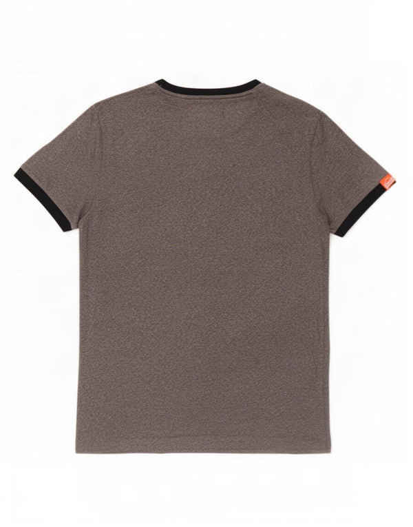Superdry T-Shirt Homme Gris Large Coton