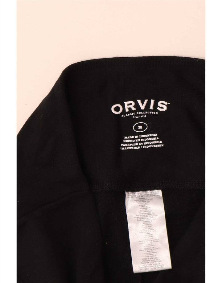 Orvis Leggings Femme UK 12 Moyen Noir Modal