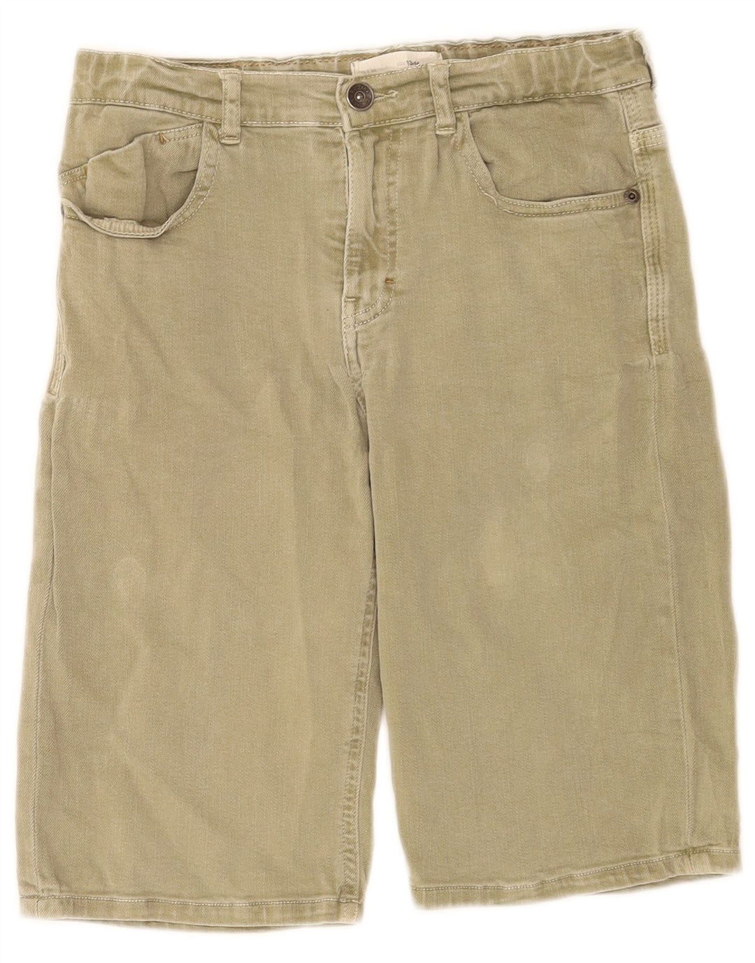 Short en jean Zara garçon 13-14 ans W28 kaki