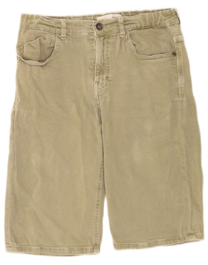 Short en jean Zara garçon 13-14 ans W28 kaki
