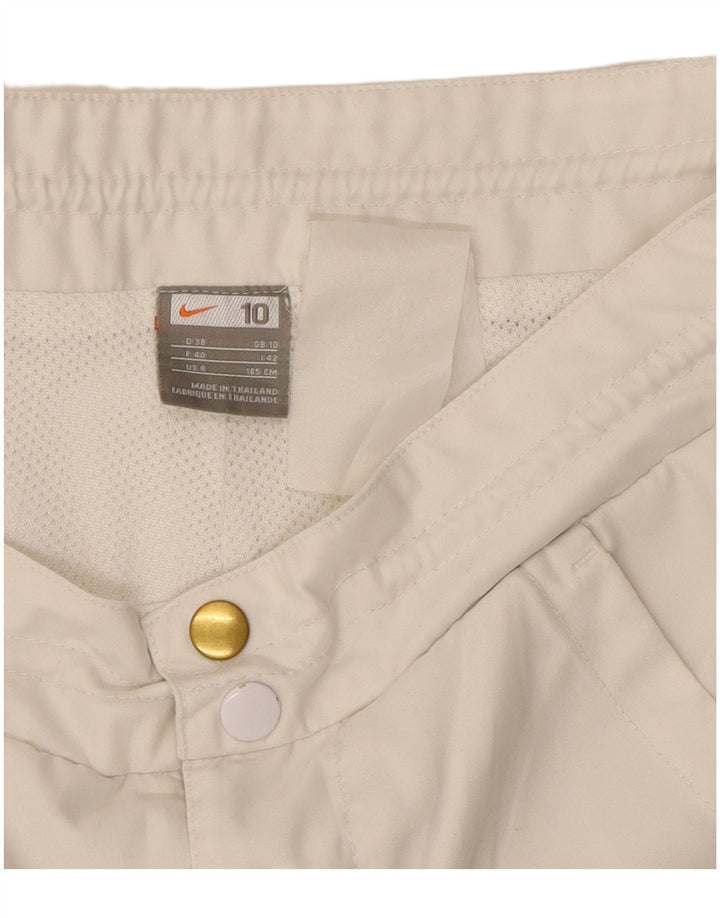 Nike Short chino pour femme UK 10 Small W27 Blanc
