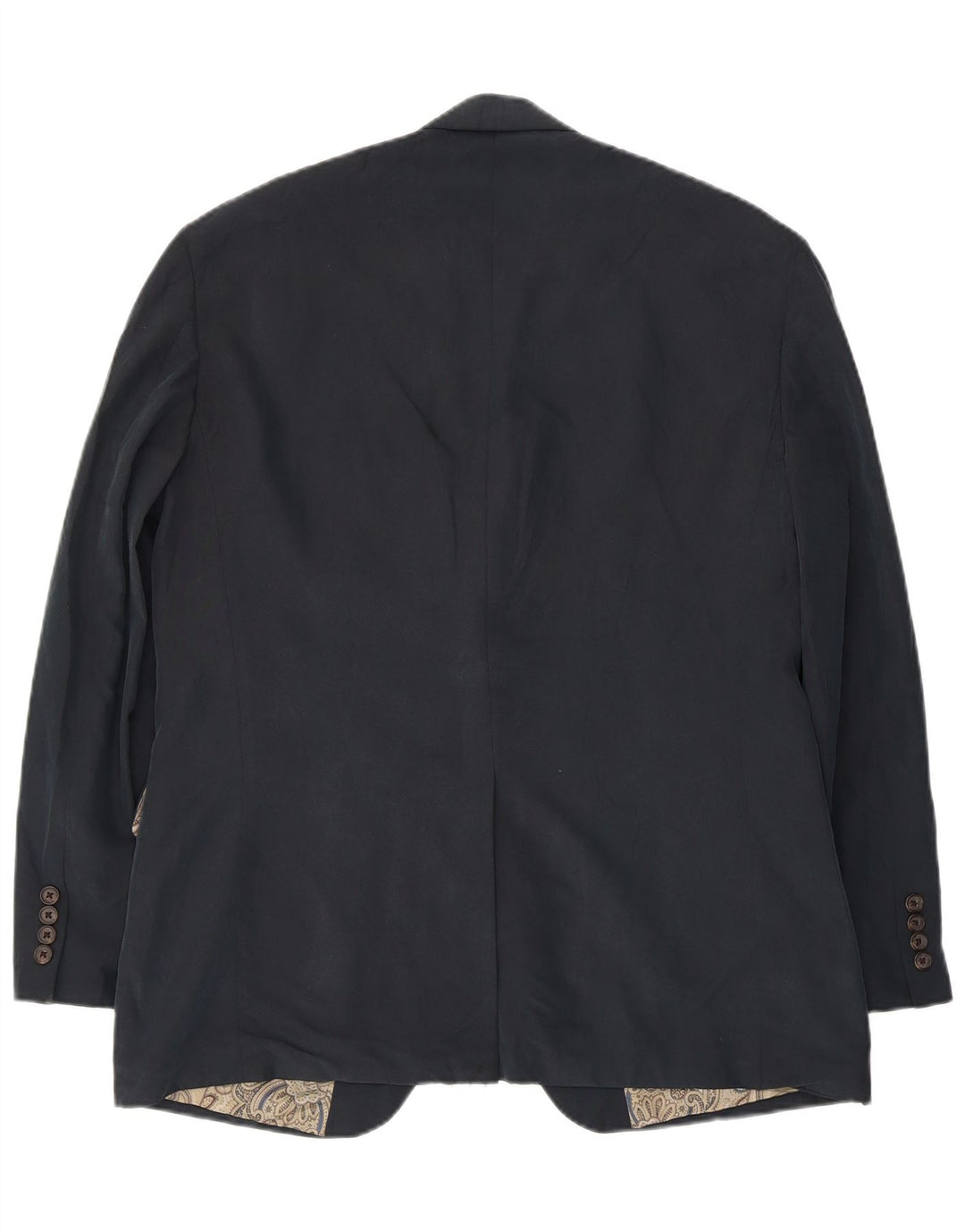 Ralph Lauren Veste blazer à 2 boutons pour homme UK 40 Bleu marine moyen Modal