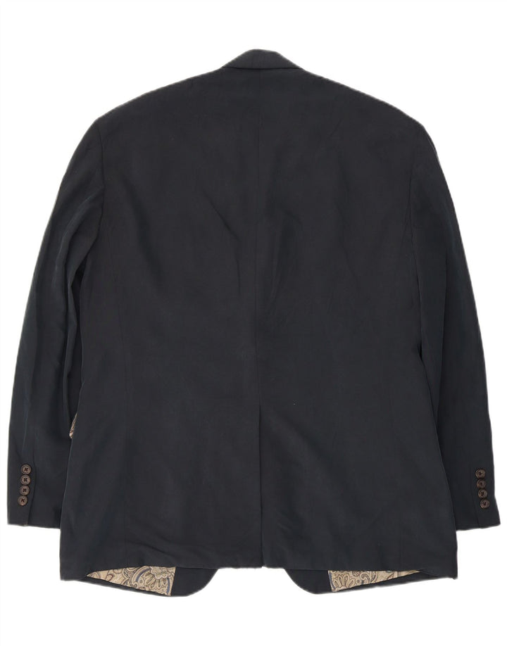 Ralph Lauren Veste blazer à 2 boutons pour homme UK 40 Bleu marine moyen Modal