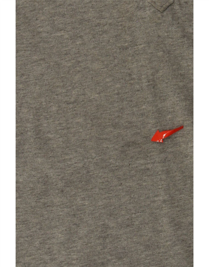 DIESEL Polo Homme Gris Moyen Coton
