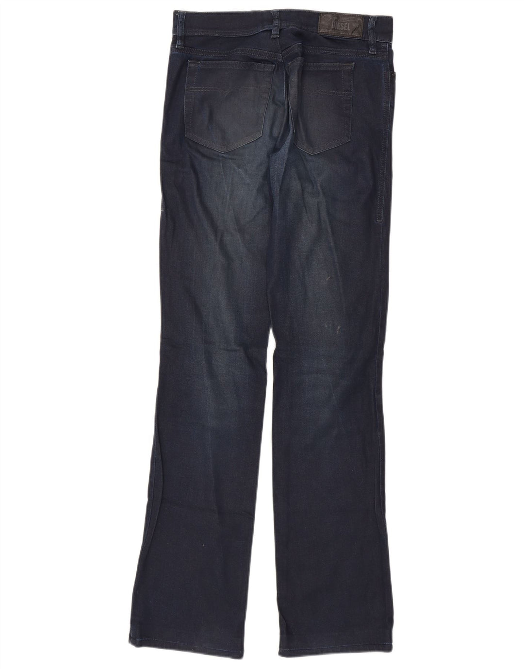 DIESEL Jean bootcut slim coupe régulière pour femme W26 L32 bleu marine en coton