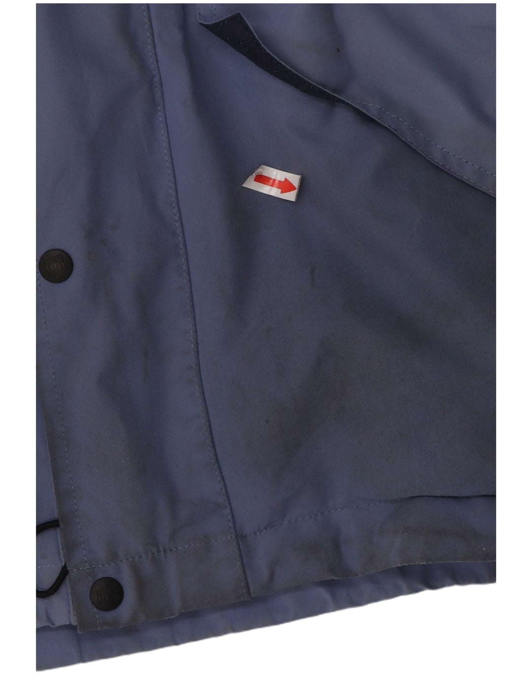 Berghaus Veste de pluie surdimensionnée pour femme UK 10 Petit Bleu Polyester
