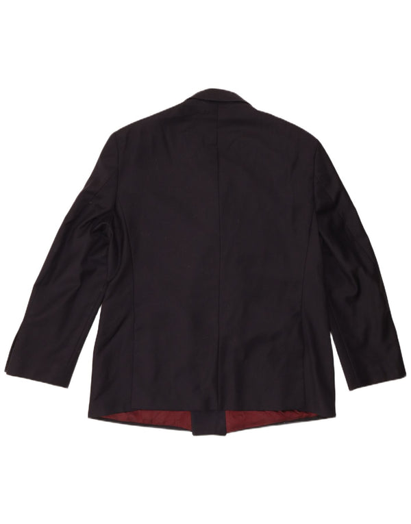Marks & Spencer Veste blazer double boutonnage pour homme UK 42 Large Bleu marine