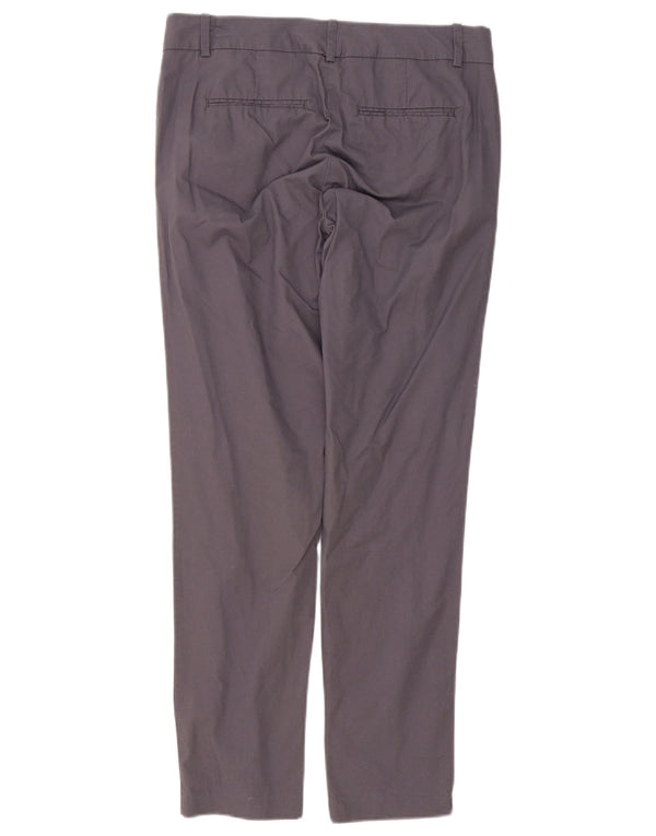 Warehouse Pantalon Chino Slim Femme UK 10 Small W30 L30 Gris Coton
