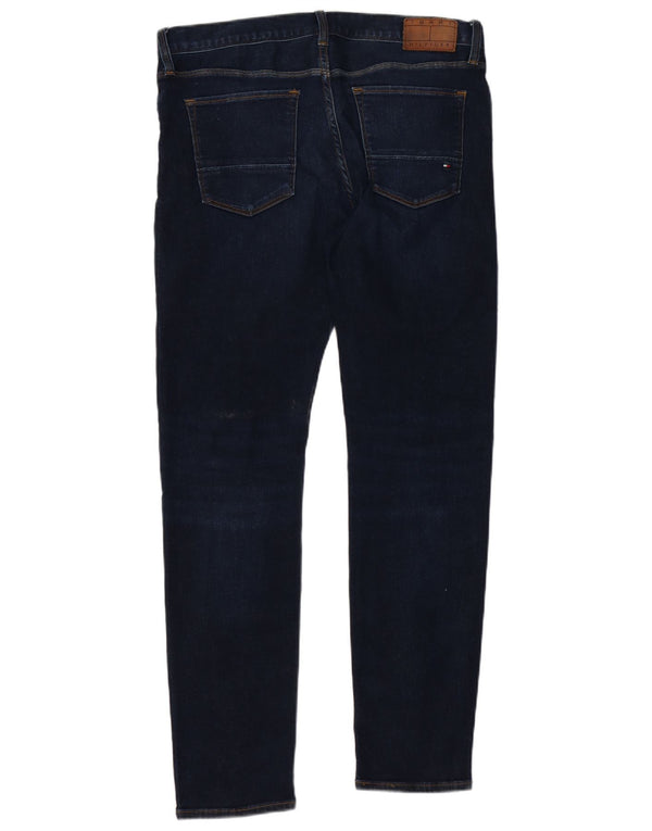 Tommy Hilfiger Jean Skinny Layton Homme W34 L32 Bleu Marine Coton