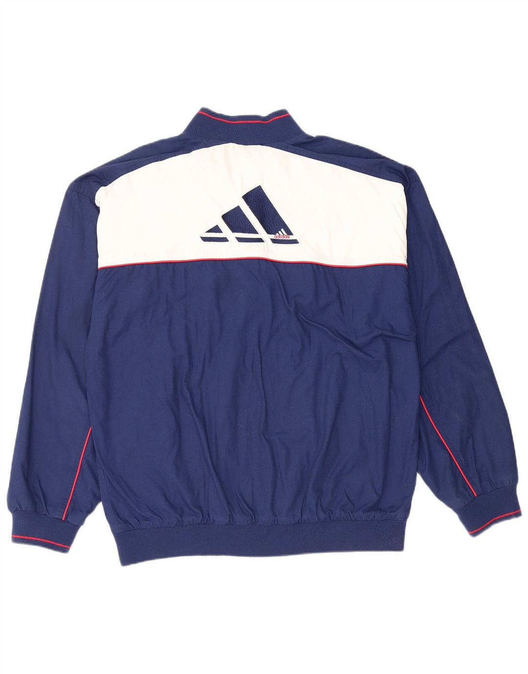 ADIDAS Veste de survêtement pour homme UK 40/42 Bleu marine moyen Colourblock
