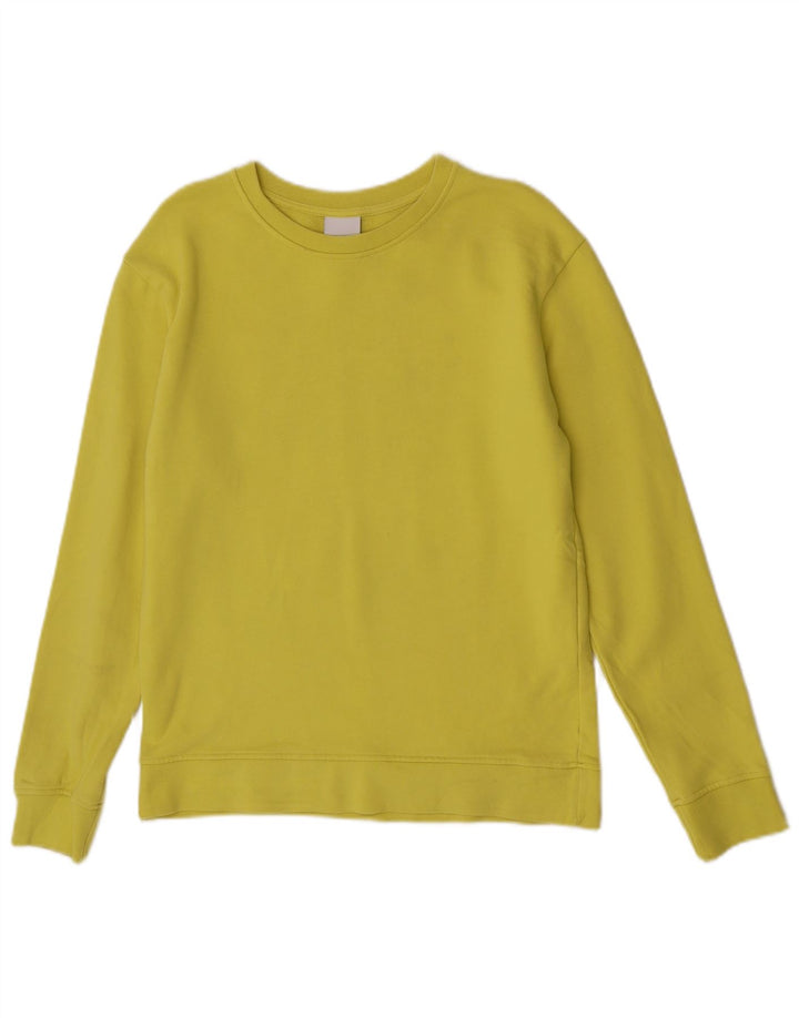 Zara Homme Sweatshirt Jumper Petit Vert Coton