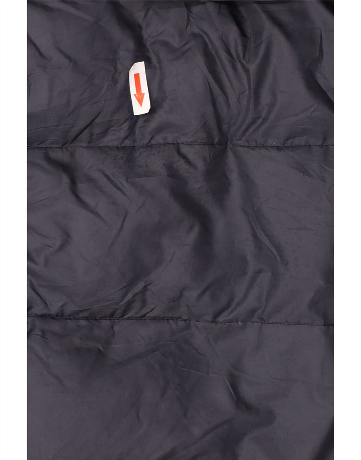 Dack's Manteau rembourré à capuche pour femme UK 16 Large Bleu Marine Polyester