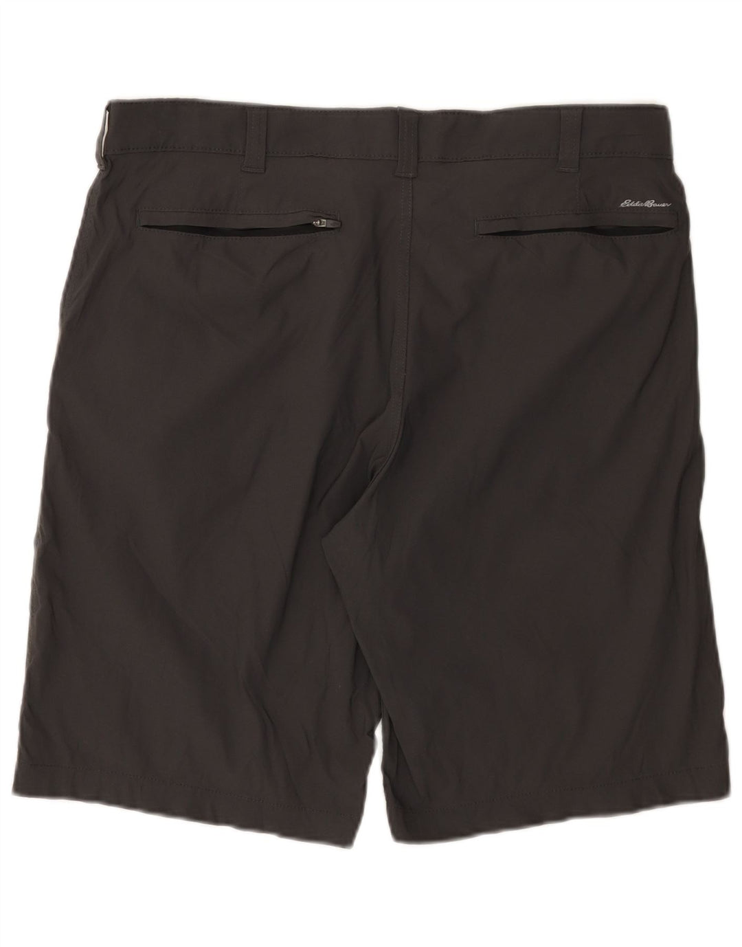 EDDIE BAUER Short Chino Homme W38 XL Nylon Gris