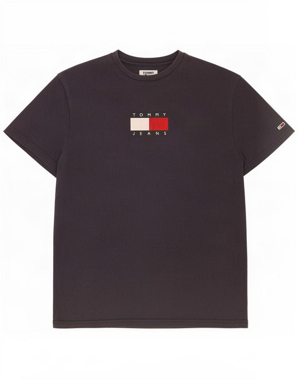 Tommy Hilfiger T-Shirt Homme Bleu Marine Moyen Coton