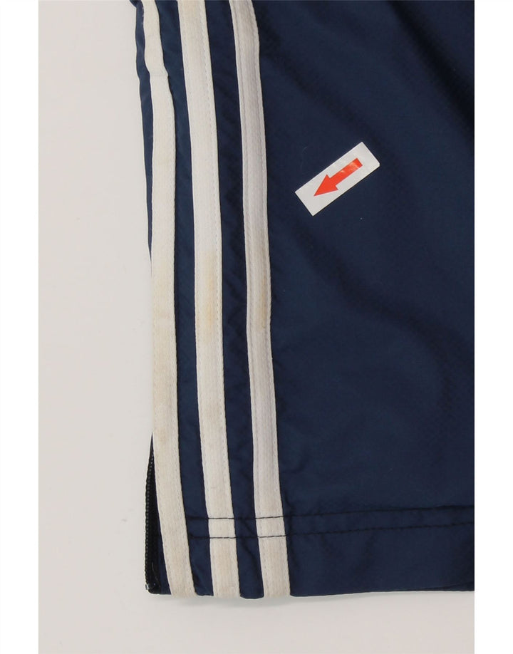 Adidas Pantalon de survêtement pour homme Large en nylon bleu marine