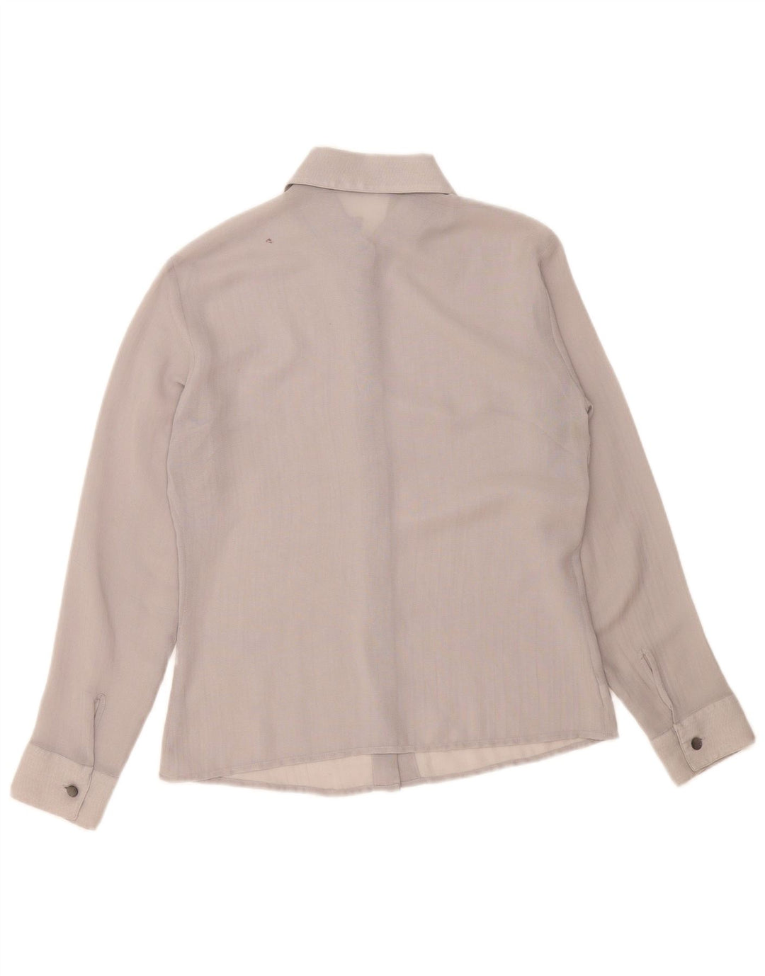 Sisley Chemise Femme UK 14 Gris Moyen