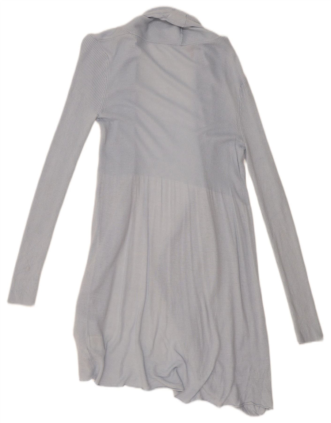 Phase Eight Cardigan ouvert long pour femme UK 8 Small Bleu Viscose