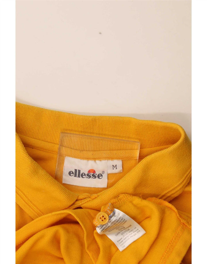 Polo Ellesse Homme Jaune Moyen Coton