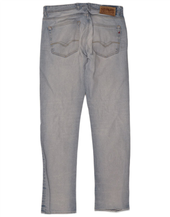 Replay Jean droit homme W32 L33 bleu