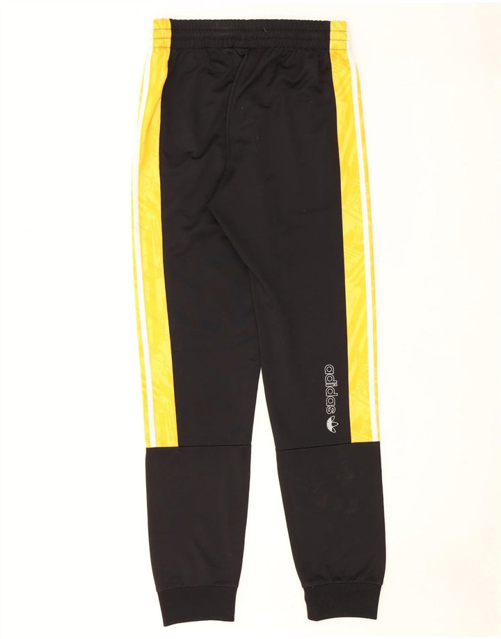 Adidas Pantalon de survêtement pour homme Pantalon de jogging Petit Noir Colorblock Polyester